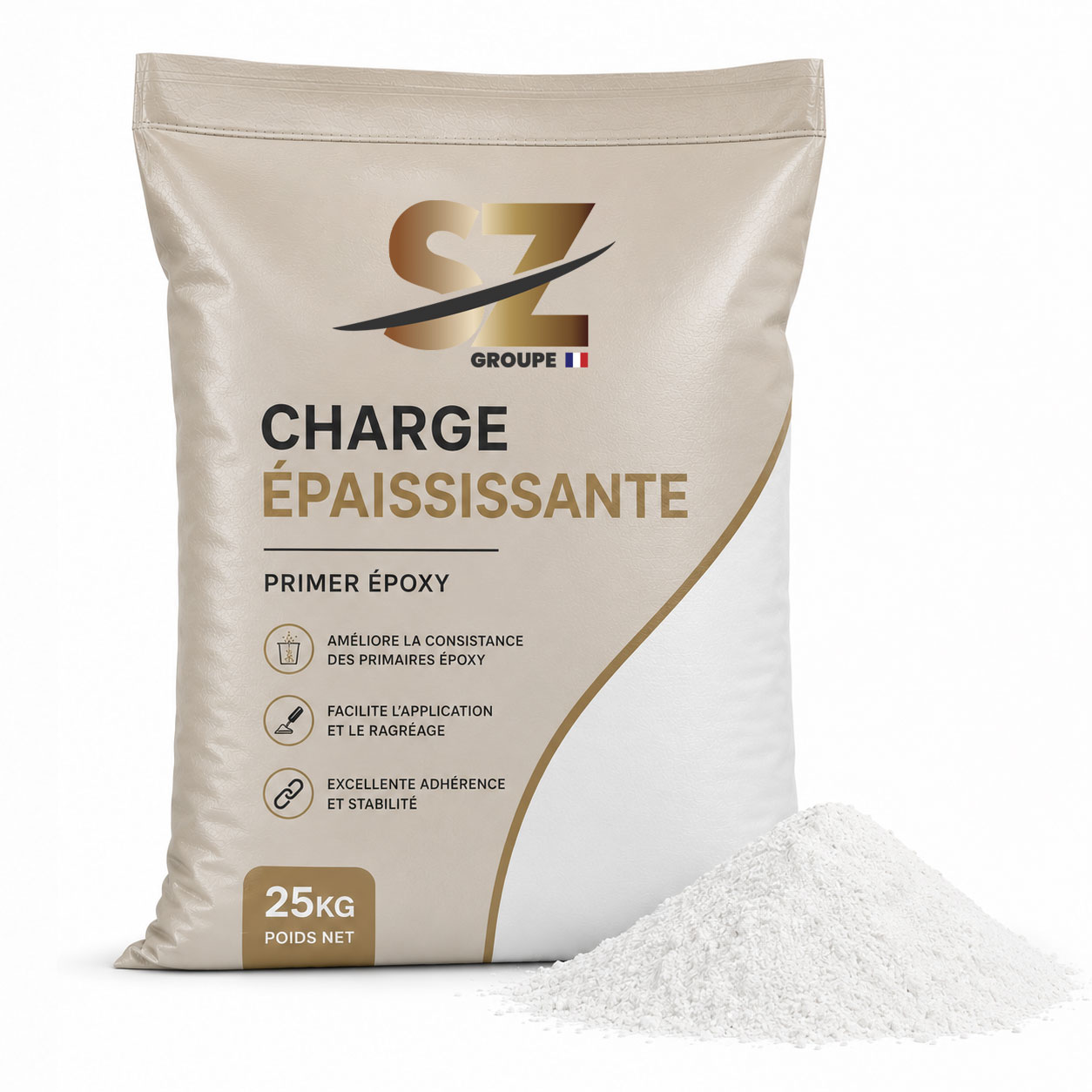 Charge épaississante pour primer époxy