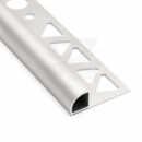 Nez de marche lisse 8 mm embase 22 mm / Longueur 250 cm (botte de 10)