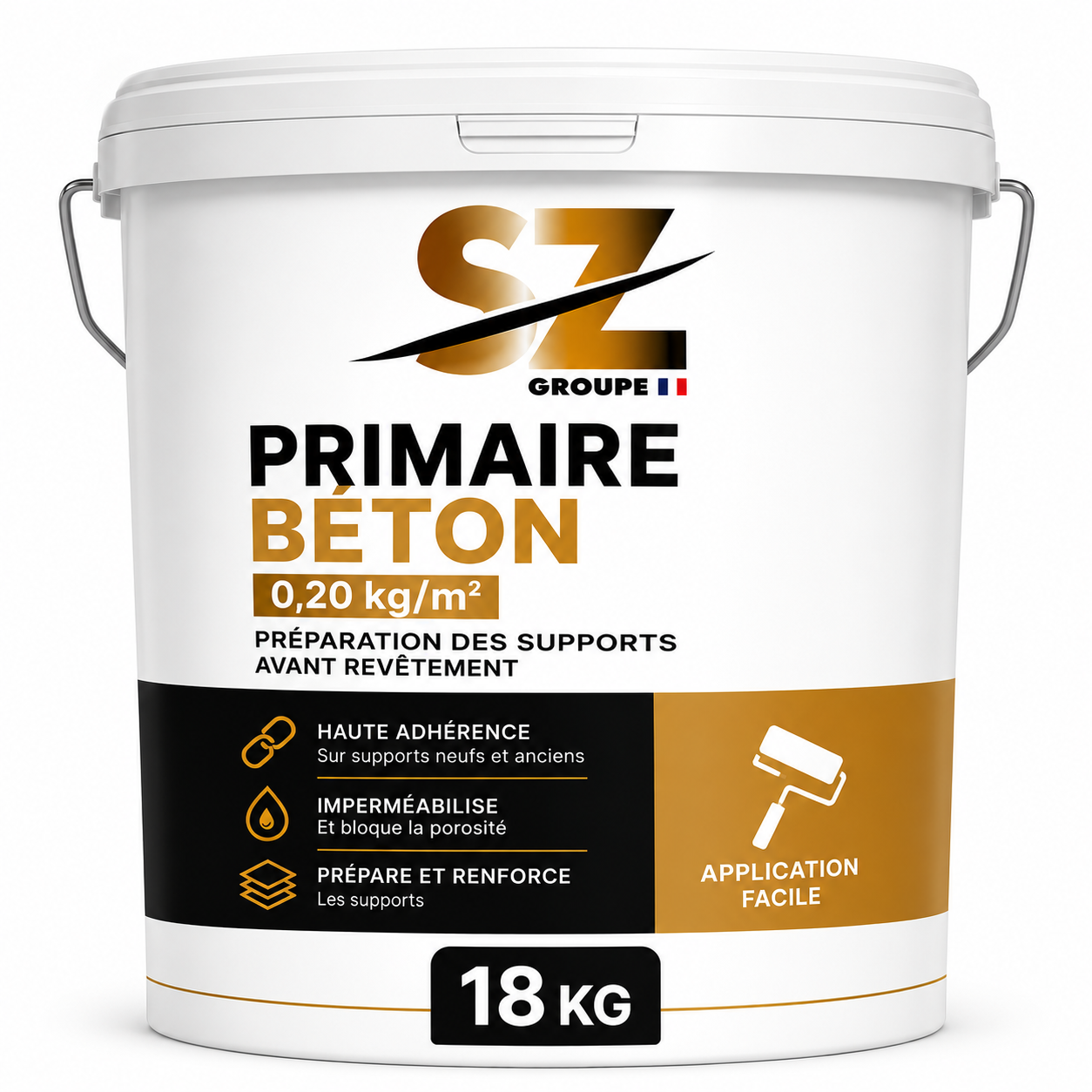 Primaire béton – 0,20 kg/m² – Seau 18 kg