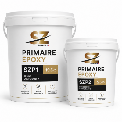 Primaire époxy grand format 25 kg (SZP1 19,5 kg + SZP2 5,5 kg)