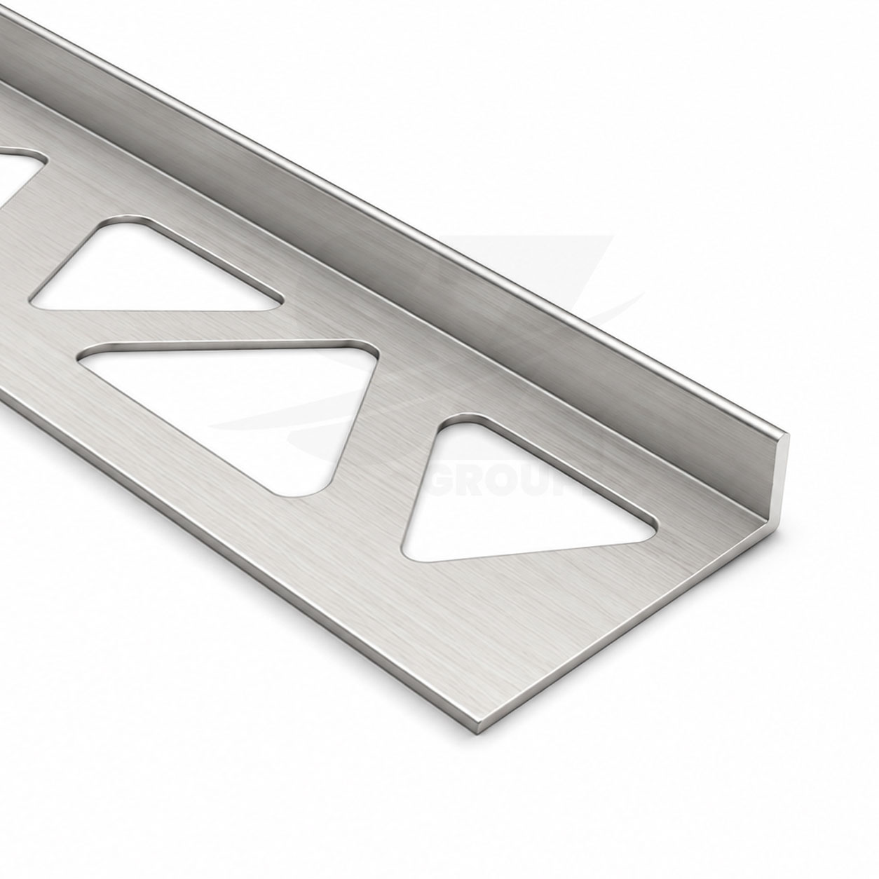 Profilé droit 8 mm XL embase 45 mm / Longueur 250 cm (botte de 10)