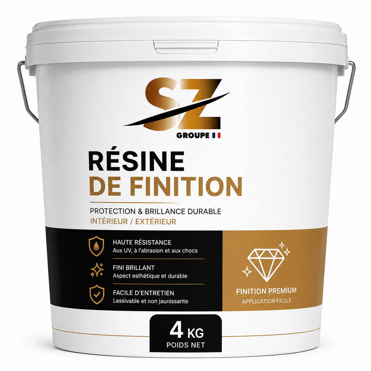 Résine de finition 4 kg