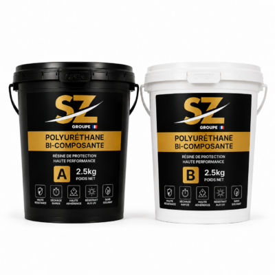 Résine Polyuréthane bi‑composante (5 kg)