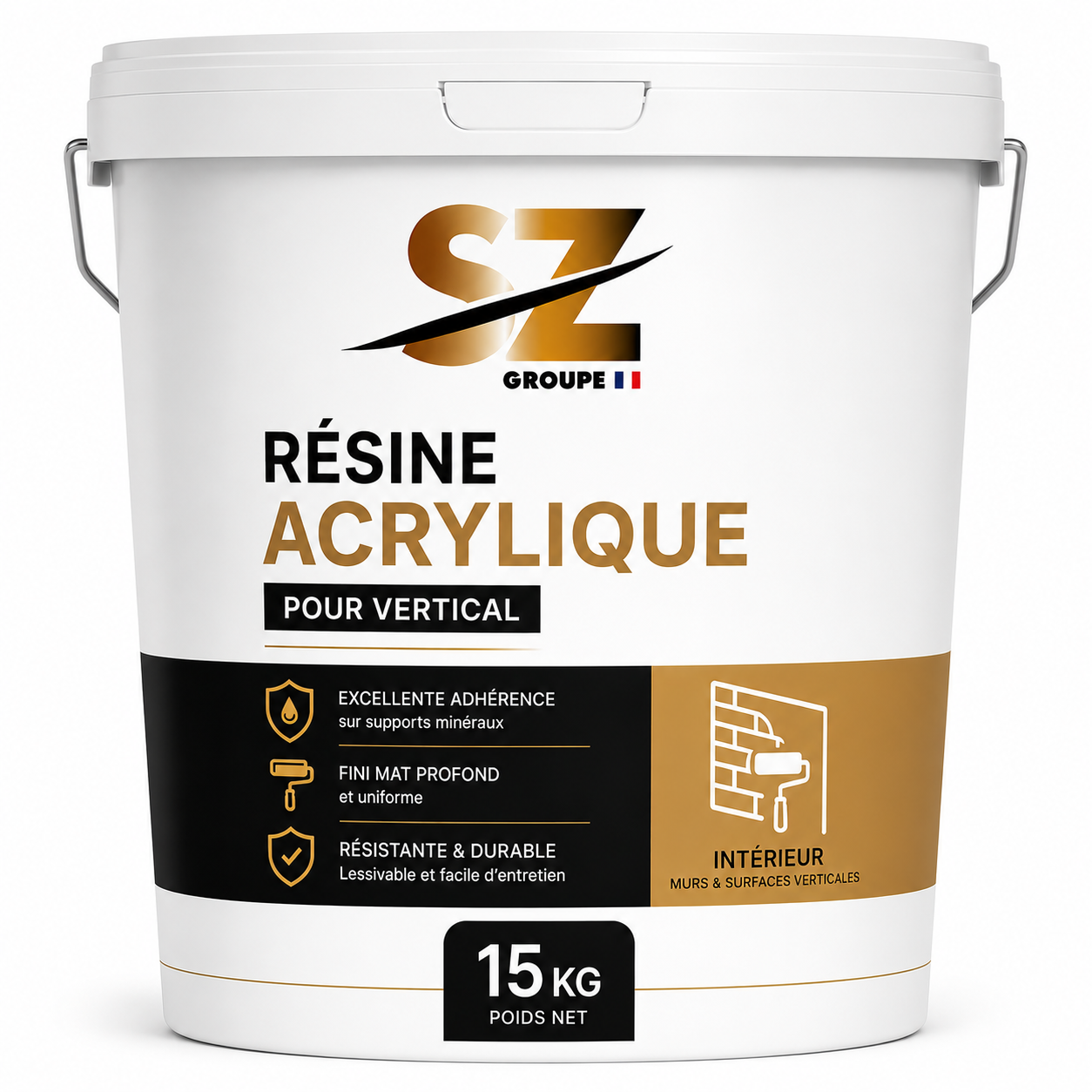 Résine acrylique pour vertical – 15 kg