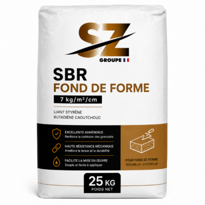 SBR fond de forme – 7 kg/m²/cm – Sac 25 kg
