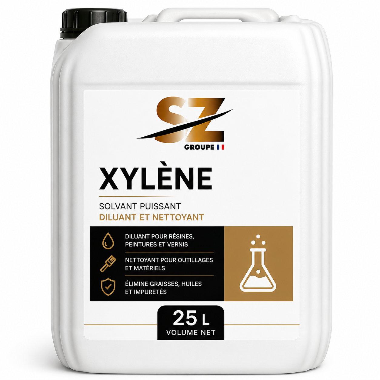 Xylène – Solvant pour résines – 25 L