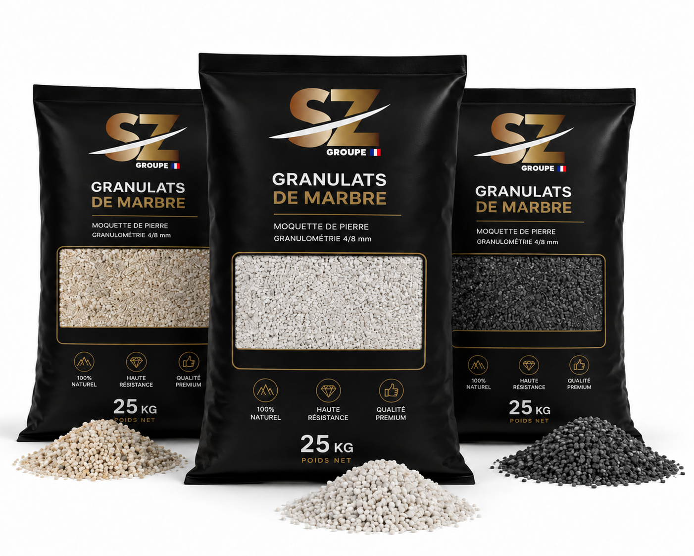 Granulats de marbre - 25Kg (Copie)