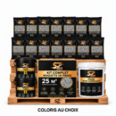 Kit complet Moquette de Pierre 25 m² – Primaire + Résine Mono 18 kg + Granulats Marbre